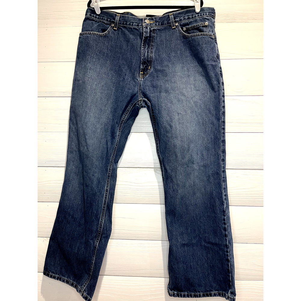 HARLEY DAVIDSON STRAIGHT LEG MEN'S JEANS SIZE 42 X 30 - Picture 1 of 4